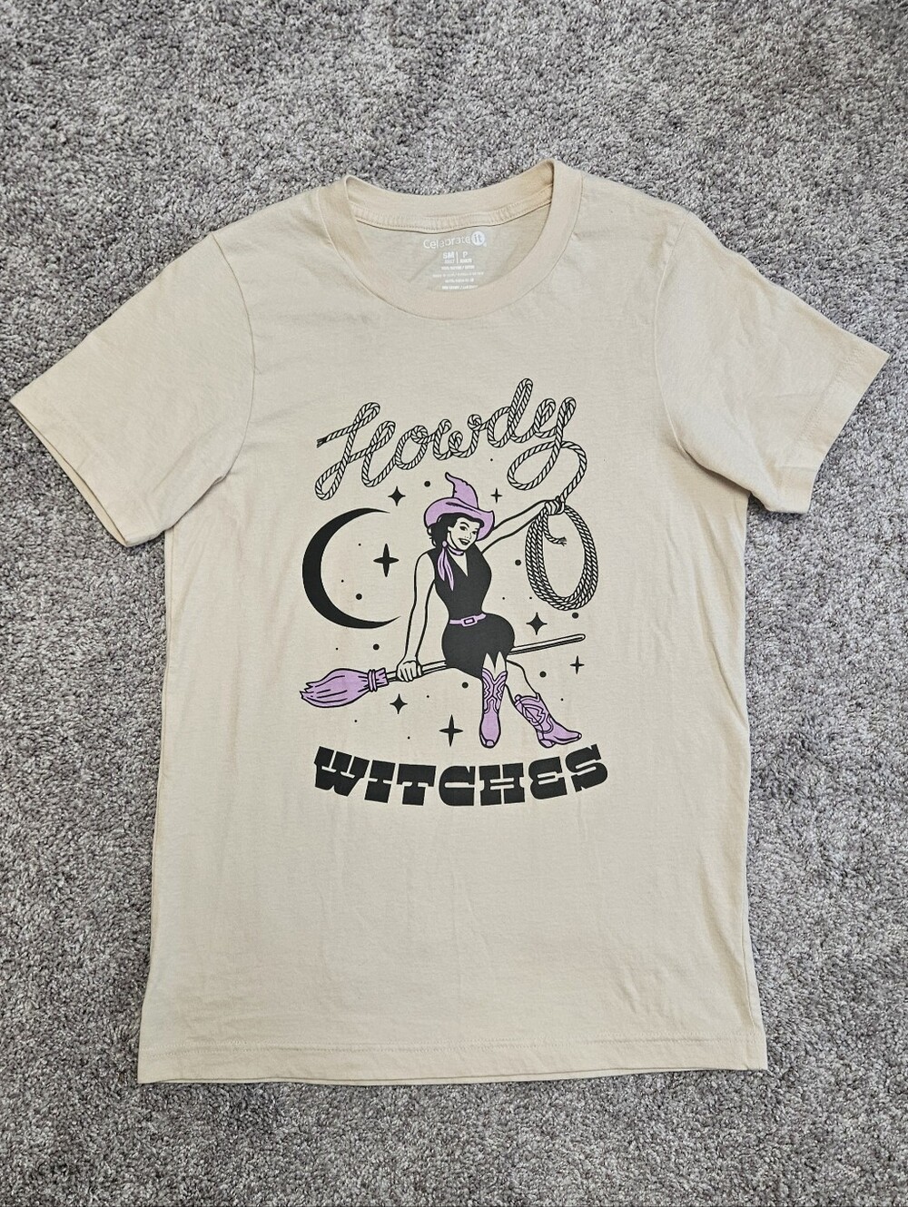 Western Witchy Graphic T-Shirt Size Small